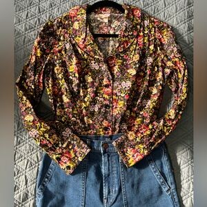 Floral vintage blouse